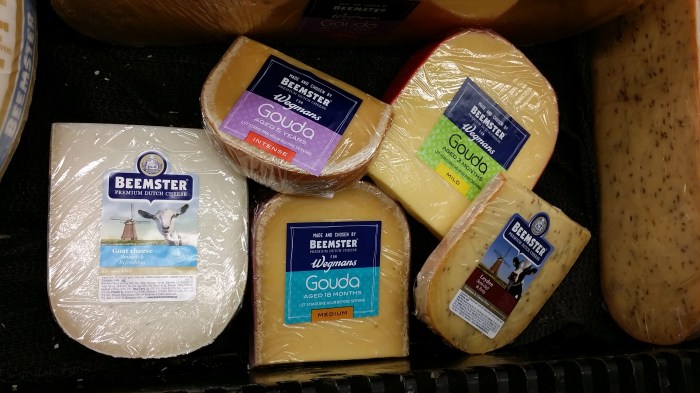 Echte Beemster kaas in de Wegmans