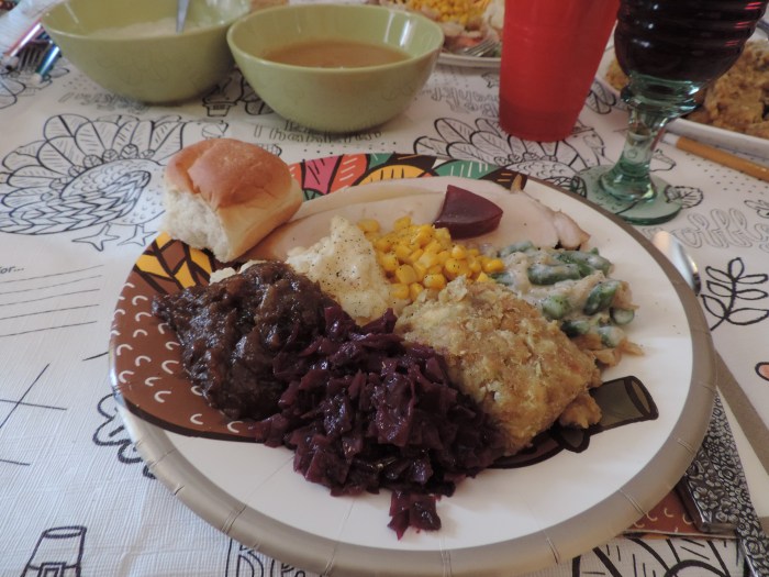 Bord vol heerlijk eten!