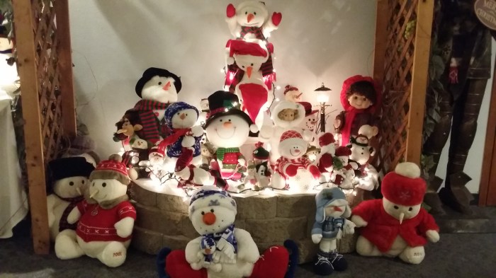 Nog meer versiering bij de Supper Club! 