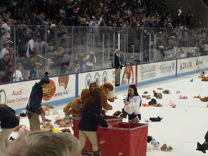 Knuffelbeesten opruimen