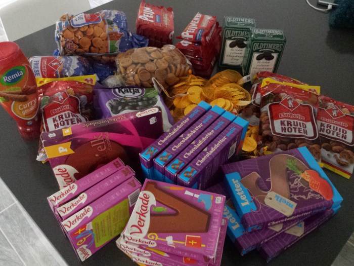 En dat zat er allemaal in de doos!!