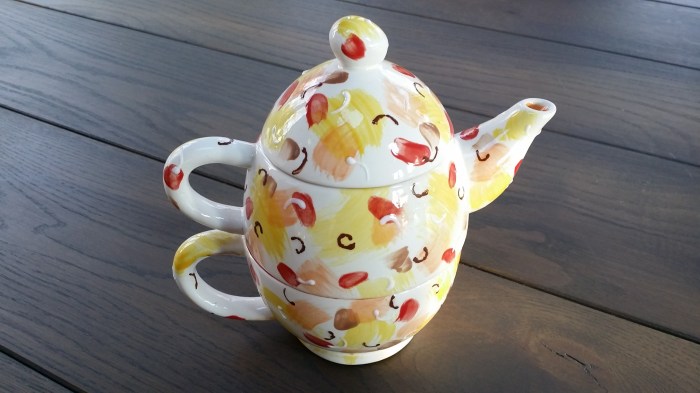 Mijn meerdelige theepot. In elkaar... 