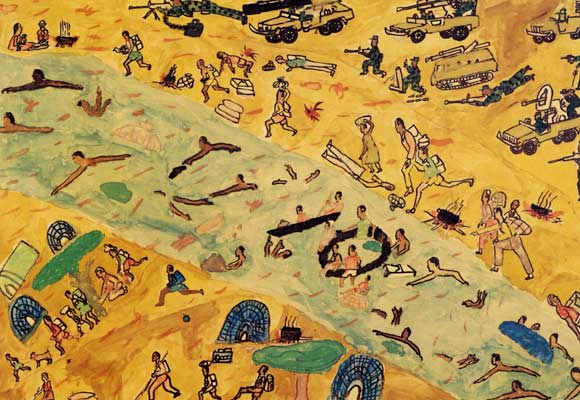 Door Mac Anyat, een 17 jarige vluchteling in Kakuma (via PBS)