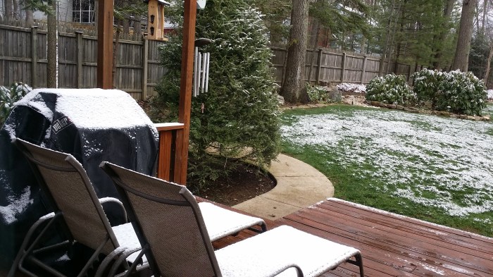 Gevolgd door weer een pluk winter...