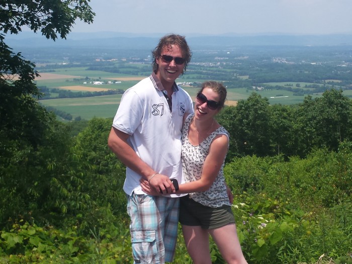 Klaas en Linda op hetzelfde punt... 