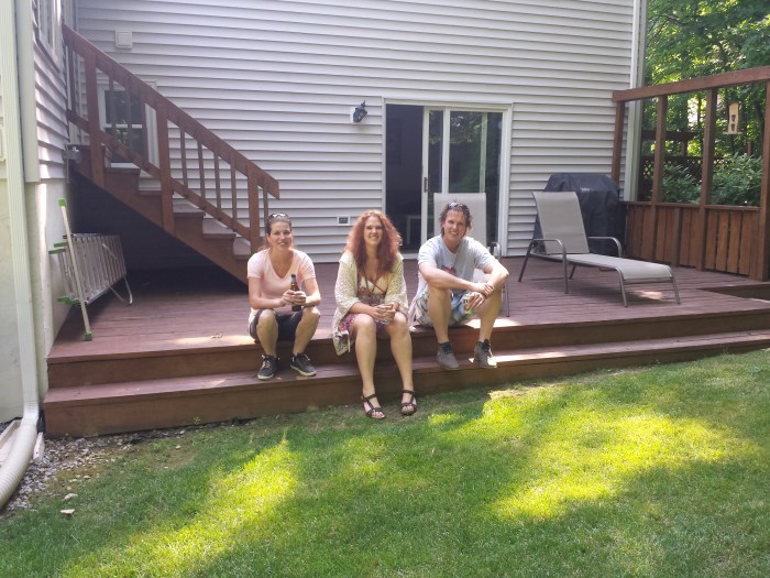 Aankomst in State College!