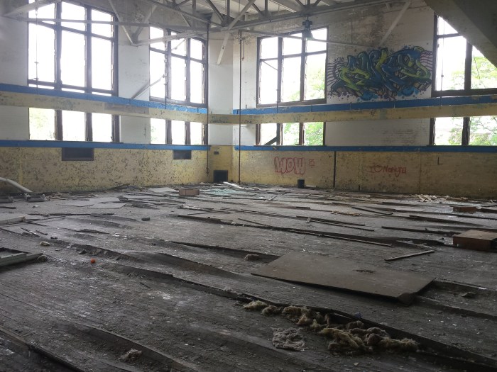 De gymzaal: de vloer komt omhoog