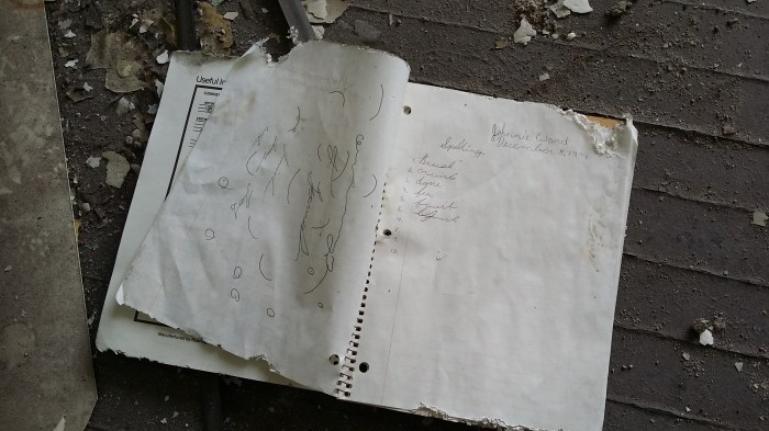 Oud huiswerk uit 1994