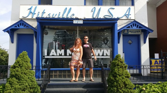 Bij het Motown Museum