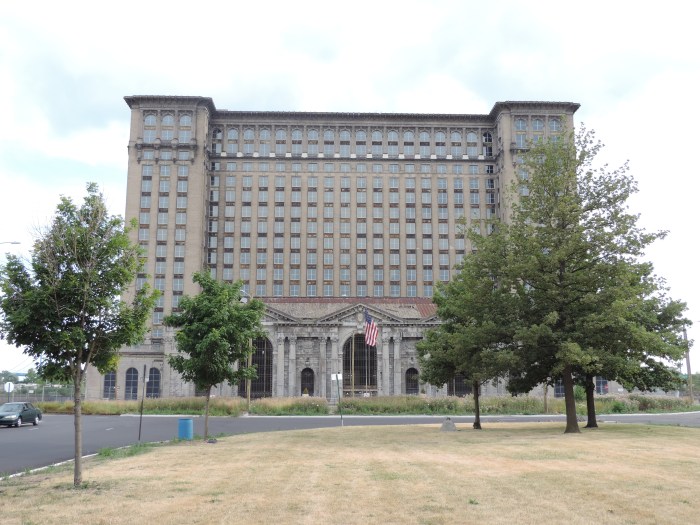 Het oude Grand Central Station - met nieuwe ramen