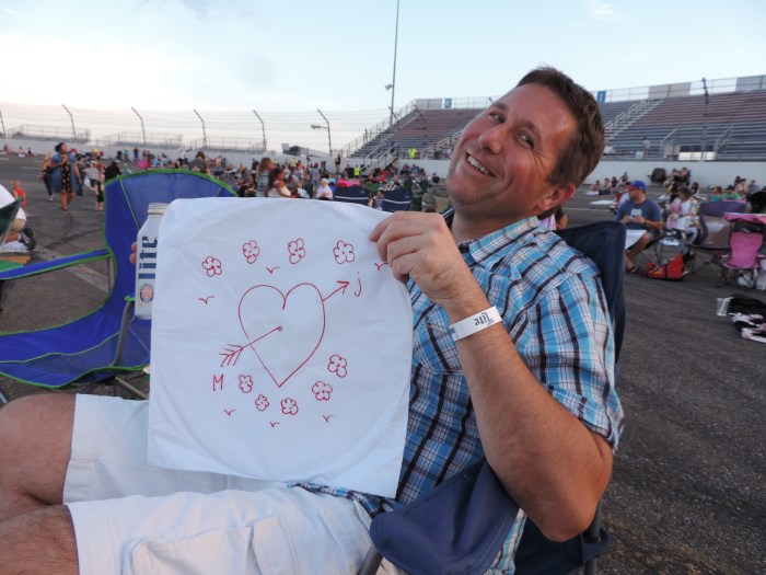 En Michiel heeft 'ons' de lucht in gestuurd