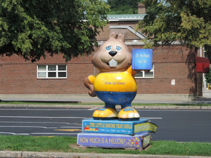 Boekenwurm groundhog