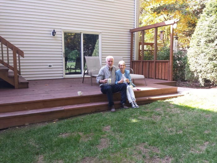 Traditionele foto op 't plattie bij ons achter