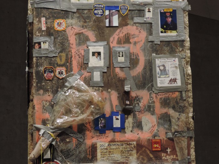 Detail van de steunpilaar 