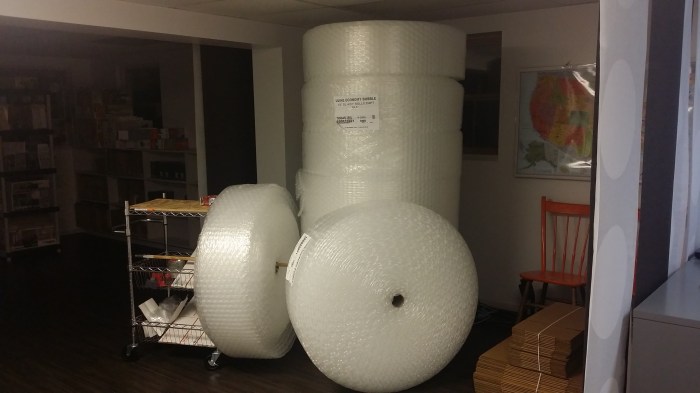 Heel Veel Bubbeltjesplastic!