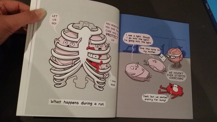 Lungs, uit Heart and Brain (getekend door Nick Seluk)