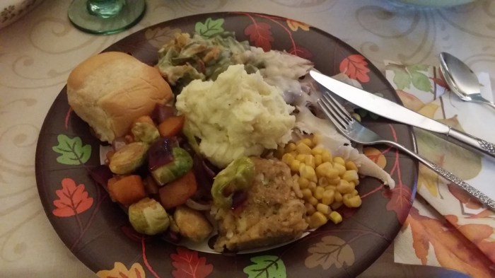 Lekker!! Thanksgiving menu!